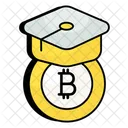 Bitcoin Education Cryptocurrency Bitcoin Icon