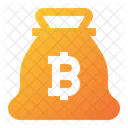 Bitcoin Einkaufstasche Bitcoin Tasche Symbol