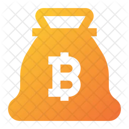 Bitcoin-Einkaufstasche  Symbol