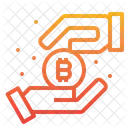 Bitcoin-Einkommen  Symbol