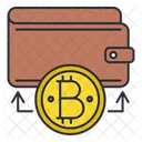 Bitcoin-Einkommen  Symbol