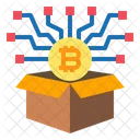 Bitcoin-Einzahlung  Symbol