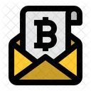 Bitcoin Email Bitcoin Email Icon