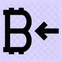 Bitcoin-Empfang  Symbol