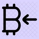 Bitcoin-Empfang  Symbol