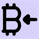 Bitcoin-Empfang  Symbol