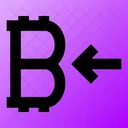 Bitcoin-Empfang  Symbol