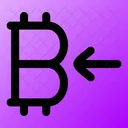 Bitcoin-Empfang  Symbol