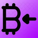 Bitcoin-Empfang  Symbol