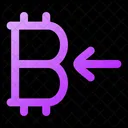 Bitcoin-Empfang  Symbol