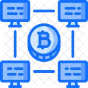 Piscina Red Bitcoin Icono