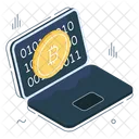 Bitcoin En Linea Criptomoneda En Linea Criptomoneda En Linea Icono