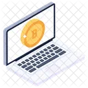 Bitcoin En Linea Sitio Web De Bitcoin Efectivo Electronico Icono