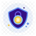 Bitcoin Encrypted Encryption Icon