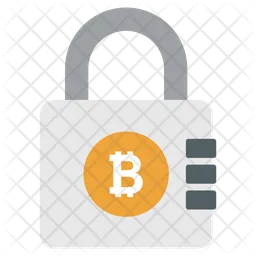 Bitcoin Encryption  Icon