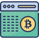 Bitcoin Encryption Icon