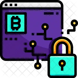 Bitcoin Encryption  Icon