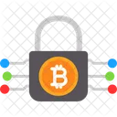 Bitcoin Encryption Bitcoin Cryptocurrency Icon