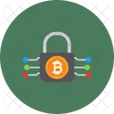 Bitcoin Cryptocurrency Bitcoin Security Icon