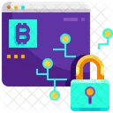 Bitcoin Encryption  Icon