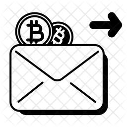 Bitcoin Envelope  Icon
