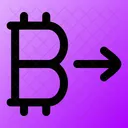 Envio de bitcoin  Ícone