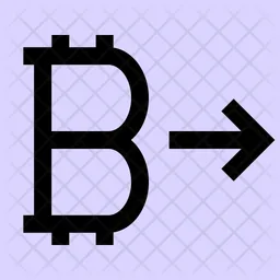 Envoi de bitcoin  Icône