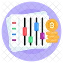 Bitcoin-Equalizer  Symbol