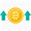 Bitcoin-Anstieg  Symbol