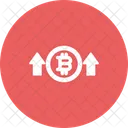 Bitcoin-Anstieg  Symbol