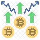 Bitcoin-Anstieg  Symbol