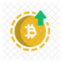 Bitcoin-Anstieg  Symbol