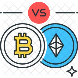 Bitcoin Ethereum  Icon