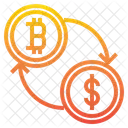 Bitcoin Exchange Exchange Bank Icon