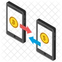 Bitcoin Exchange Bitcoin Trading Digital Marketplace Icon
