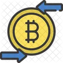 Bitcoin Exchange Bitcoin Crypto Trading Icon