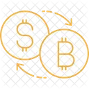 Bitcoin Exchange Cryptocurrency Exchange Crypto Exchange Icon