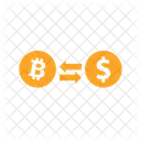 Bitcoin exchange rate  Icon