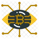 Bitcoin Eye  Icon