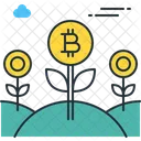 Bitcoin farm Icon