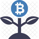 Bitcoin Farm Crypto Cryptocurrency Icon