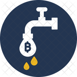 Bitcoin Faucet Icon