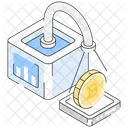 Bitcoin Faucet Bitcoin Flow Crypto Icon
