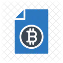 File Document Bitcoin Icon
