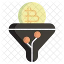 Bitcoin Filter Filter Cryptocurrency Icon