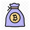 Bitcoin Finance Bitcoin Receipt Investment Icon