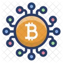 Bitcoin Financial Network Icon