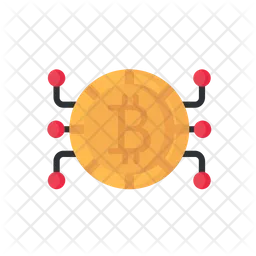 Bitcoin Fintech  Icon