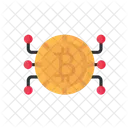 Bitcoin Fintech  Icon