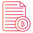 Bitcoin Fire  Icon